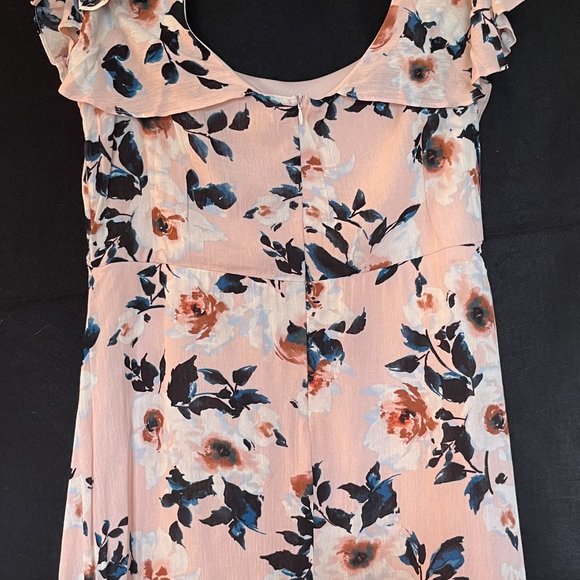 “Gypsies & Moondust’ Floral Adjustable Spaghetti Strap/Cap Sleeve Dress Size XL - Picture 5 of 8